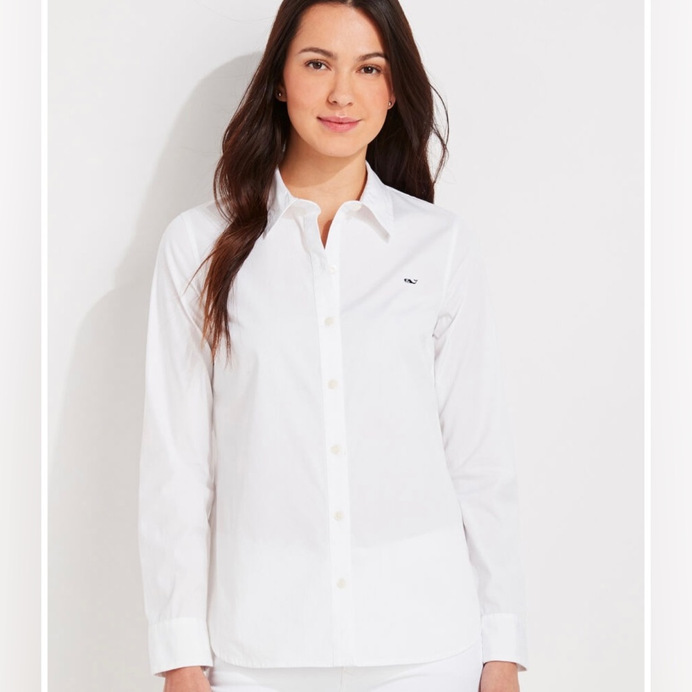 NWT Vineyard Vines Chillmark Poplin Button Down